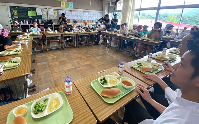 食育の取り組み「Chef’s給食」